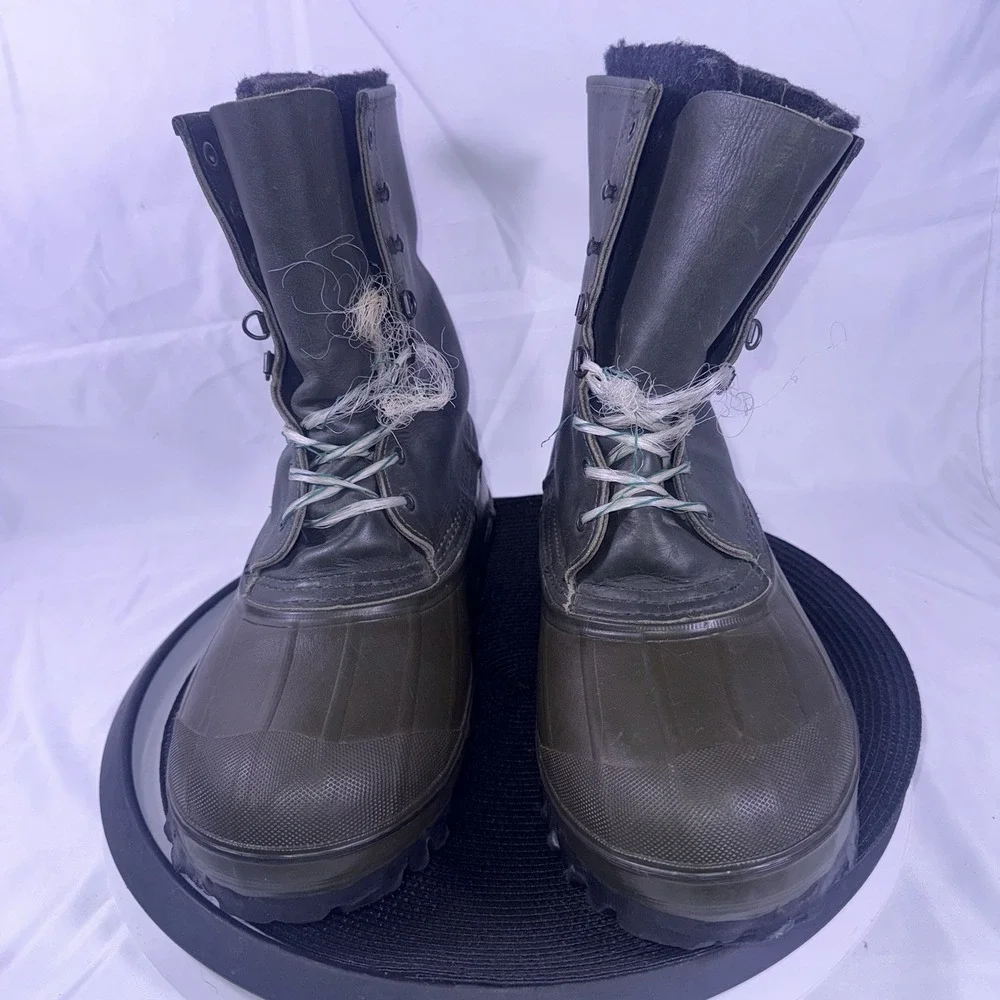 LaCrosse Iceman Rubber Fiberglass Shank Insulated Winter Fishing Boots Men's 10